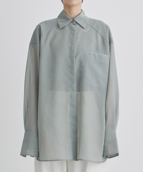 TODAYFUL | 【TODAYFUL/トゥデイフル】Organdy Over Shirts