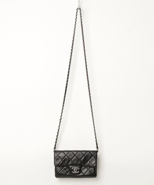 CHANEL♡新品ブラックレザー ミュール パール装飾 210.jpg