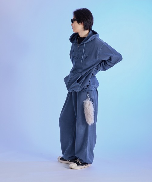 SEDACLE | ピグメント加工ジップパーカー 【SETUP着用可能】 - Buyee 