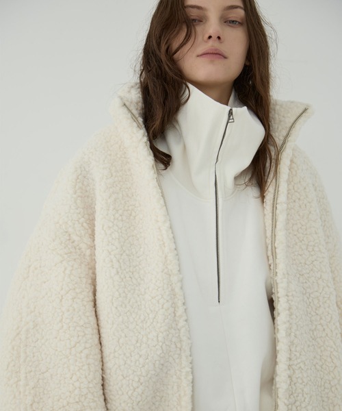 CLANE | 【CLANE/クラネ】BALLOON BOA BLOUSON/バルーンボアブルゾン