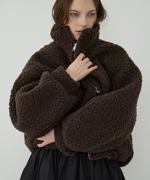 CLANE BALLOON BOA BLOUSON クラネ 101726119b_b_31_500.jpg