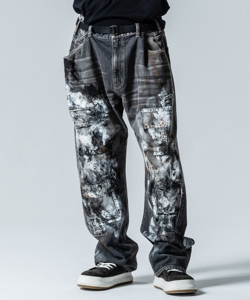 glamb Baggy Military Pants ブラックMサイズ（GLAMB