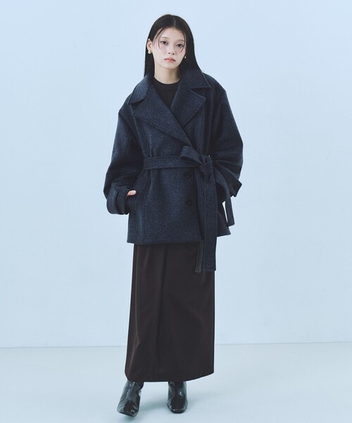 UNITED TOKYO | 【再入荷なし！】SUPER140ラペルショートコート