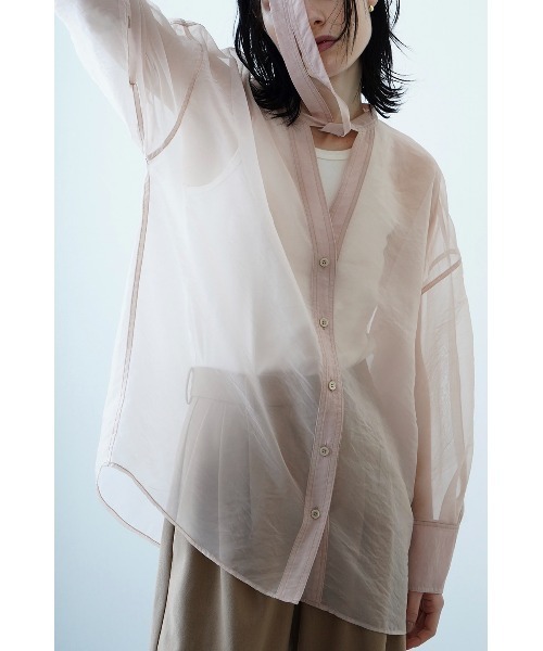CLANE SWITCH SHEER SHIRTS クラネ シアーシャツ