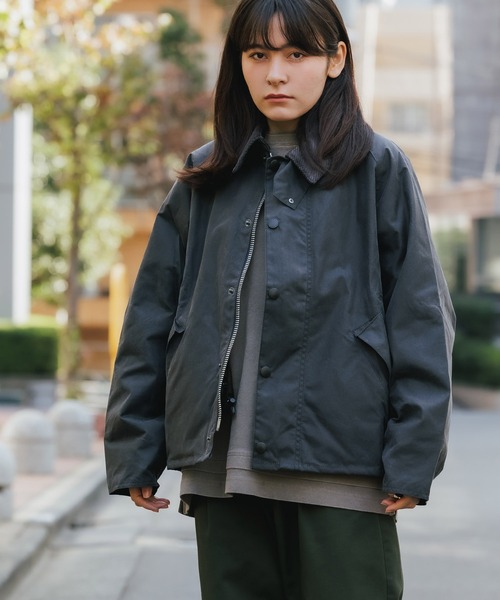 ジャケット・アウター Barbour TRANSPORT WAX BARBOUR（バブアー） オーバーサイズ トランスポート ワックス