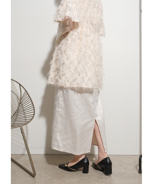 PalmRiche ジャガードオケージョンワンピース PALM RICHE | ジャガードオケージョンワンピース - Buyee, an