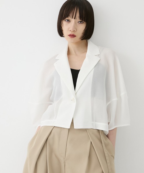 CLANE | 【CLANE/クラネ】MESH LANTERN JACKET/メッシュランタン