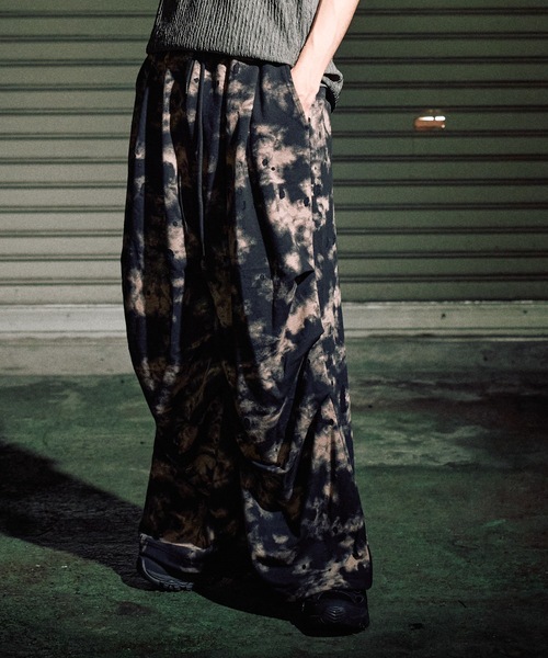 Casper John ワッシャーバギーパンツ ブラック S CASPER JOHN（キャスパージョン）の「Washer baggy pants