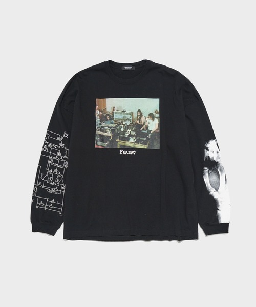 アンダーカバー　undercover 長袖カットソー UNDERCOVER アンダーカバー クロスボーン ブレイン L/S 長袖 T