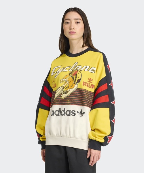 M♥ 値下OK！様【専用新品未使用】adidasアーカイブサイクリングスウェット ADIDAS | アーカイブ サイクリング スウェットシャツ / トレーナー