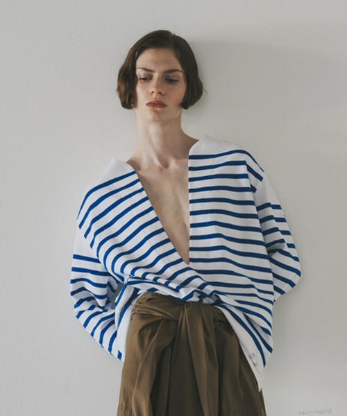 BIOTOP | 【ORCIVAL for BIOTOP】basque shirt skipper - Buyee