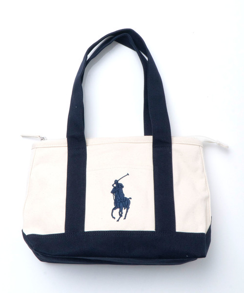 【POLO RALPH LAUREN/ポロ ラルフローレン】キャンバストート 【POLO RALPH LAUREN/ポロ ラルフローレン】キャンバストート