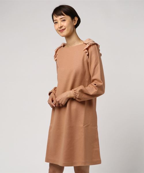 Buyee Franchelippee Black ひらひら肩リボンワンピース 일본 상점 온라인 대리 쇼핑 Zozotown 제품을 전 세계적으로 배송해드립니다