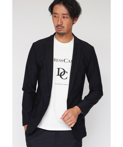 HIGH STREET | HIGH STREET∴4WAYグレンチェックジャガードジャケット  