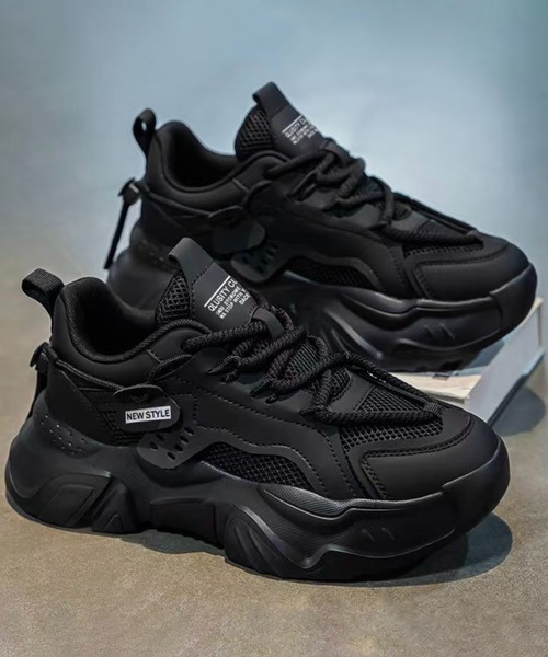 WESTBOY | 厚底 ブラックスニーカー WO25W4SH02 - Buyee, an Online