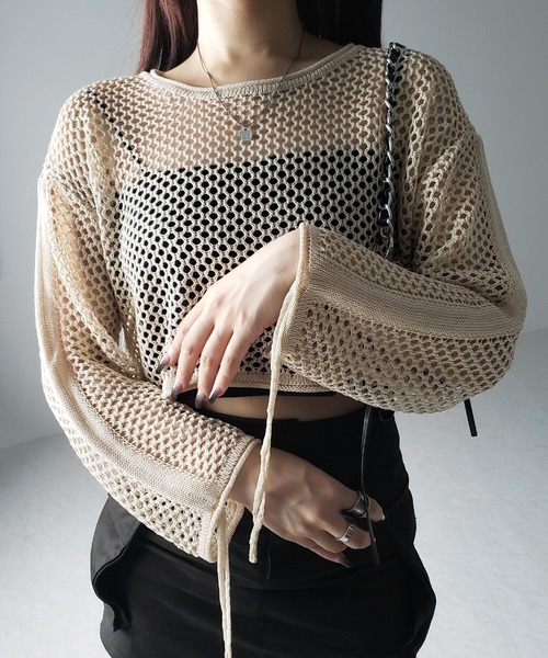 ME+EM SELECT | ※※【 2WAY 】シャーリングストラップリボンショート