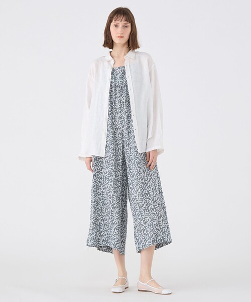 ソレイアード コンビネゾン SOULEIADO | レーヨンツイルプリント コンビネゾン - Buyee, an