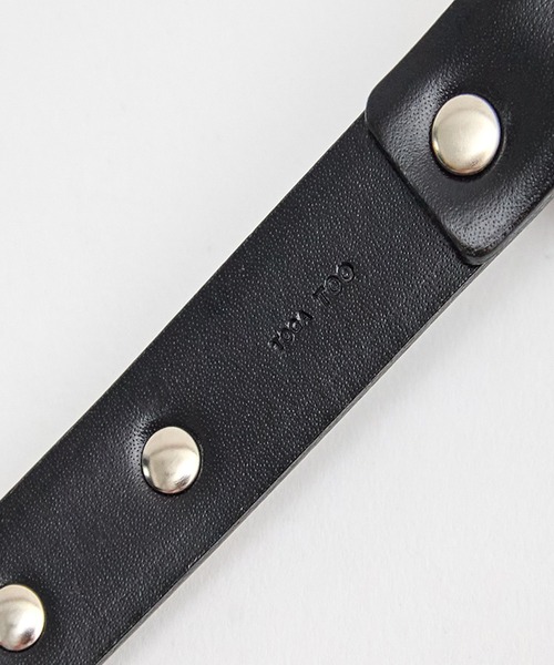 TOGA PULLA | 【TOGA PULLA/トーガプルラ】Motif leather bangle