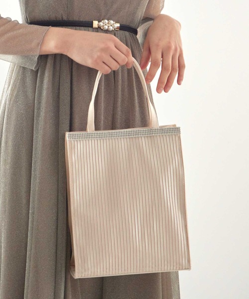 DORRY DOLL | 3way異素材ラメフラップ クラッチバック - Buyee, an