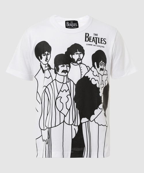 国内発送◆The Beatles x Comme des Garcons Tシャツ The Beatles x Comme des Garçons T shirt The Beatles Black