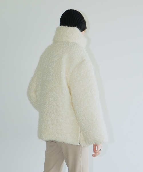 ジャケット・アウター CLANE MOHAIR LOOP DOUN COAT セール】MOHAIR LOOP DOWN COAT（ダウンジャケット/コート