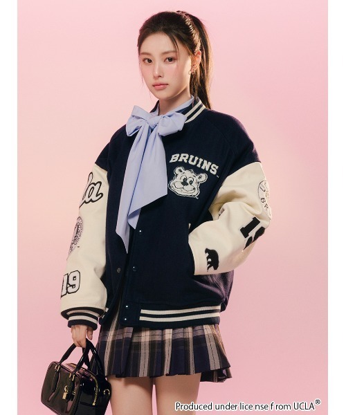 SNIDEL 【UCLA/NUTMEG】スタジャン UCLA/NUTMEG】スタジャン(ブルゾン)｜アウター｜SNIDEL(スナイデル)の