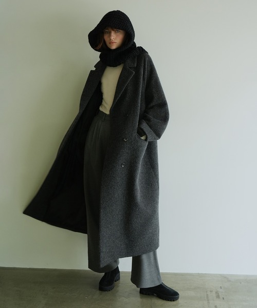CLANE | DOUBLE WOOL LONG COAT - Buyee, an Online Proxy Shopping