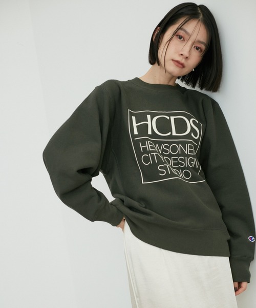 Champion for ADAMETROPE'別注 LOGO SWEAT CHAMPION | 【Champion for ADAM ET ROPE'】別注 RW LOGO SWEAT