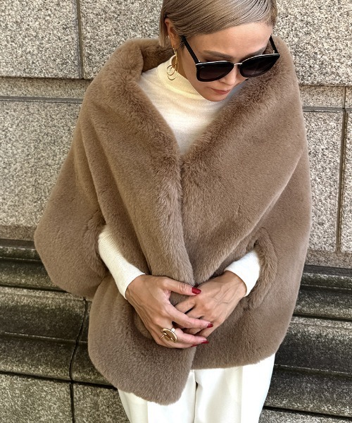 JENNE | リッチボリュームファーケープ - Buyee, an Online Proxy