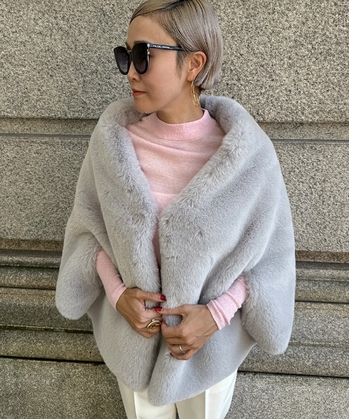 JENNE | 上質モヘヤケープコート - Buyee, an Online Proxy