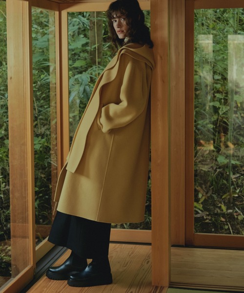 NANO UNIVERSE | PURE LAMBS リバーロングコート - Buyee, an Online