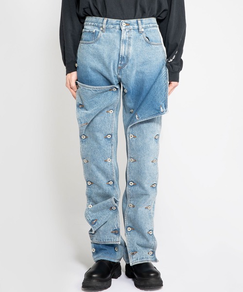 Y/PROJECT 22ss カウボーイデニム yproject サイズ26 Y/PROJECT 22ss カウボーイデニム ワイプロ デニム - メルカリ