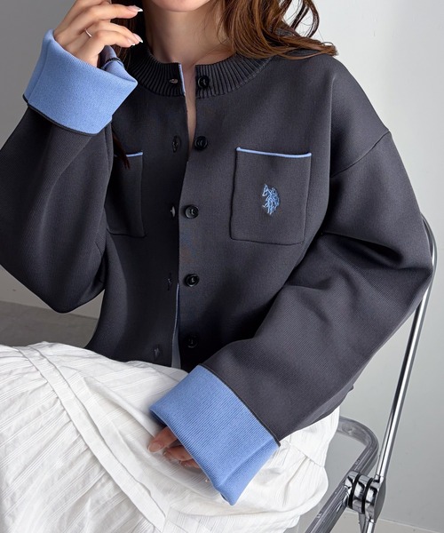 KINO THE KEI | リブニット ポロシャツ KINO THE KEI - Buyee, an