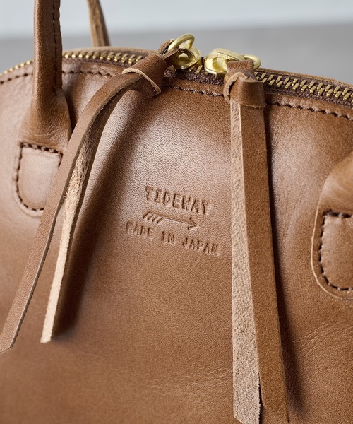 TIDEWAY | MADE IN JAPAN【TIDEWAY】EC限定 ライトレザーボストン 