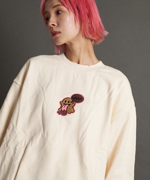 GRAF&WU-12BOO GHOST/グラフアンドウー スウェット トレーナー GRAF&WU-12BOO GHOST/グラフアンドウー スウェット（スウェット