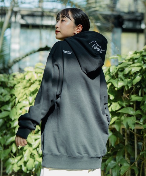 NANGA | [NANGA/ナンガ] 別注 フードロゴ刺繍 スウェットパーカー