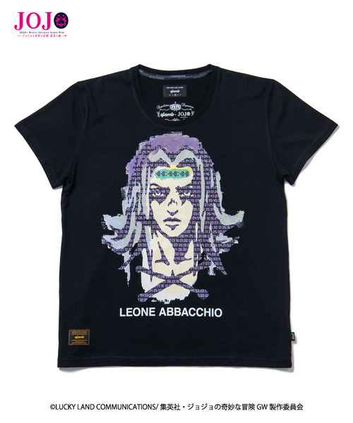 GLAMB Leone Abbacchio T / レオーネ・アバッキオTシャツ【ジョジョの