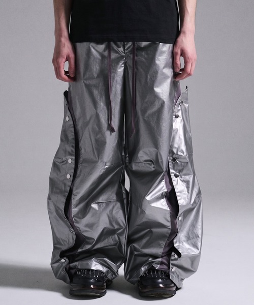GRANCY | 【GRANCY】Button Layered Design Nylon Pants / ボタン