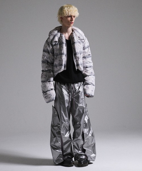 GRANCY | 【GRANCY】Button Layered Design Nylon Pants / ボタン