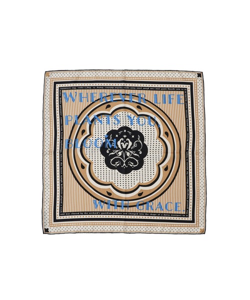 manipuri シルクバンダナスカーフ manipuri マニプリ バンダナ スカーフ シルク 65x65秋冬