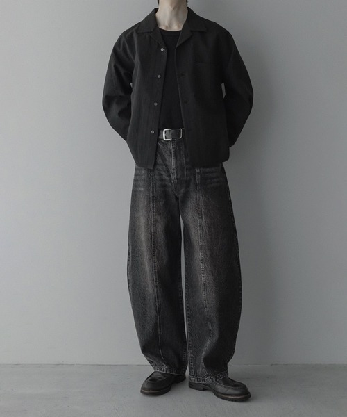 REMER 【KUROKI DENIM】フェードウォッシュカーブデニムパンツ / FADE 