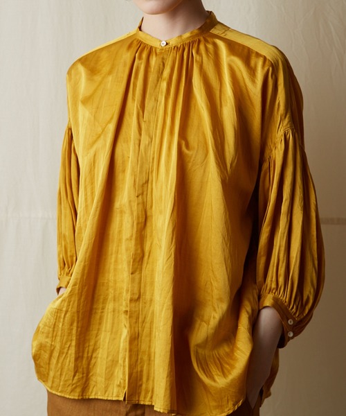 トップス puff-sleeve blouse suzuki takayuki SUZUKI TAKAYUKI | puff-sleeve blouse - Buyee, an Online