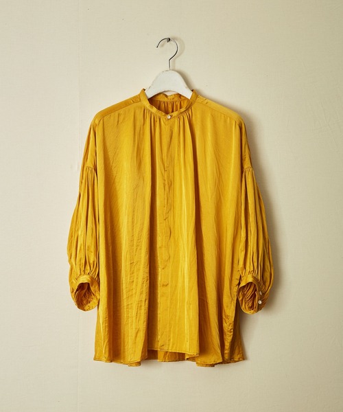 トップス puff-sleeve blouse suzuki takayuki puff-sleeve blouse（シャツ/ブラウス）｜suzuki takayuki