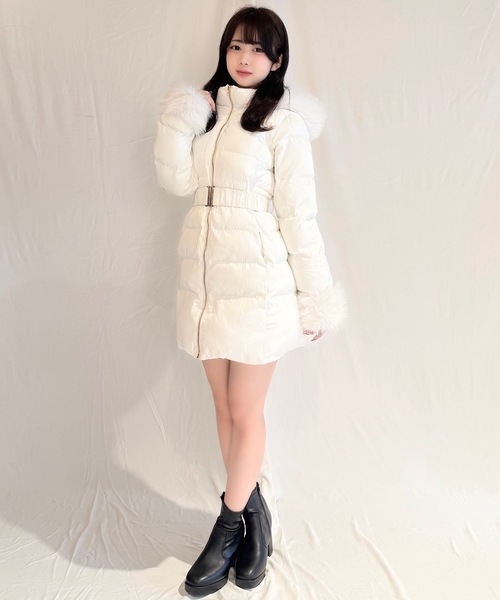 NOMAE | シャツドッキングプリーツミニワンピース - Buyee, an Online