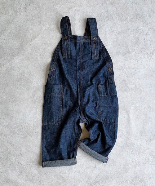 Child Hood デニム オーバーオール 7ポケット Child Hood デニム オーバーオール 7ポケット Child Hood デニム