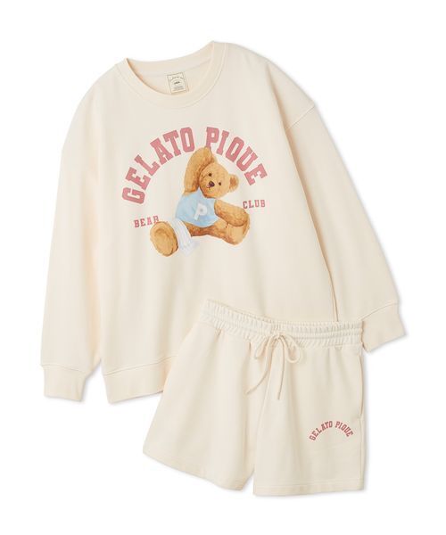 新品ジェラピケ パンダジャガードワンピース セール】パンダジャガードワンピース（ルームワンピース