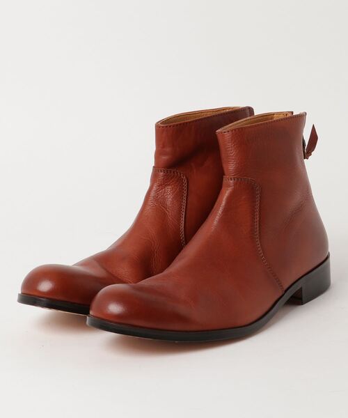 PADRONE | STUDIOUS限定 SHORT BACK ZIP BOOTS / PK7885-1115
