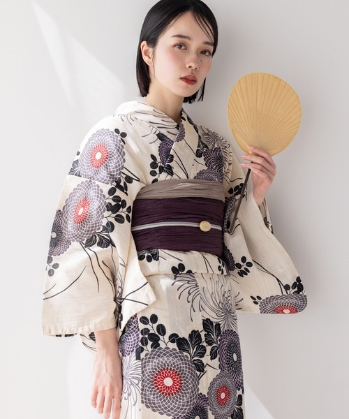 ゆかた館グレース こだわり袴3点セット＋長襦袢付き こだわり袴3点セット -grace original-ブルー系 – ゆかた館グレース