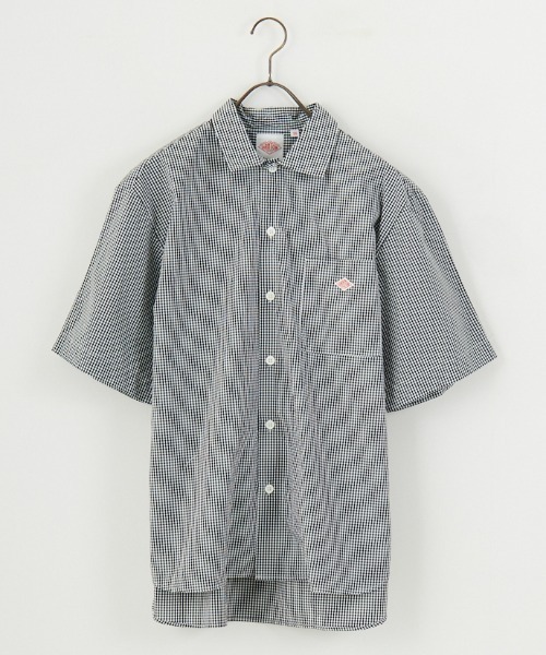 DANTON | [DANTON/ダントン] コットンポプリン ショートスリーブワーク