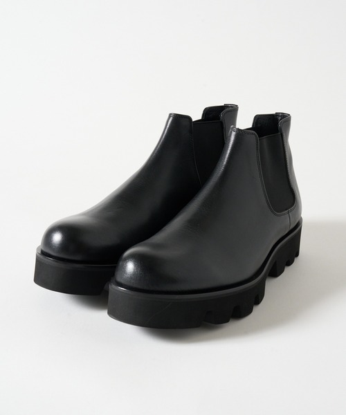 PADRONE | 【PADRONE】WPL SIDE GORE BOOTS with Chunky Sole - Buyee